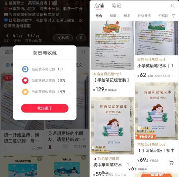 手绘英语笔记，151条笔记收入超过20万元!-孙裔蒙