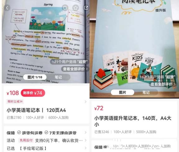 手绘英语笔记，151条笔记收入超过20万元!-孙裔蒙